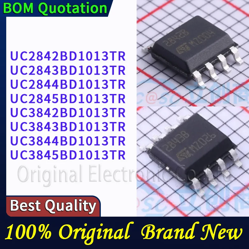 

5 шт./лот UC2842BD1013TR UC2843BD1013TR UC2844BD1013TR UC2845BD1013TR UC3842BD1013TR UC3843BD1013TR UC3844BD1013TR UC3845BD1013T