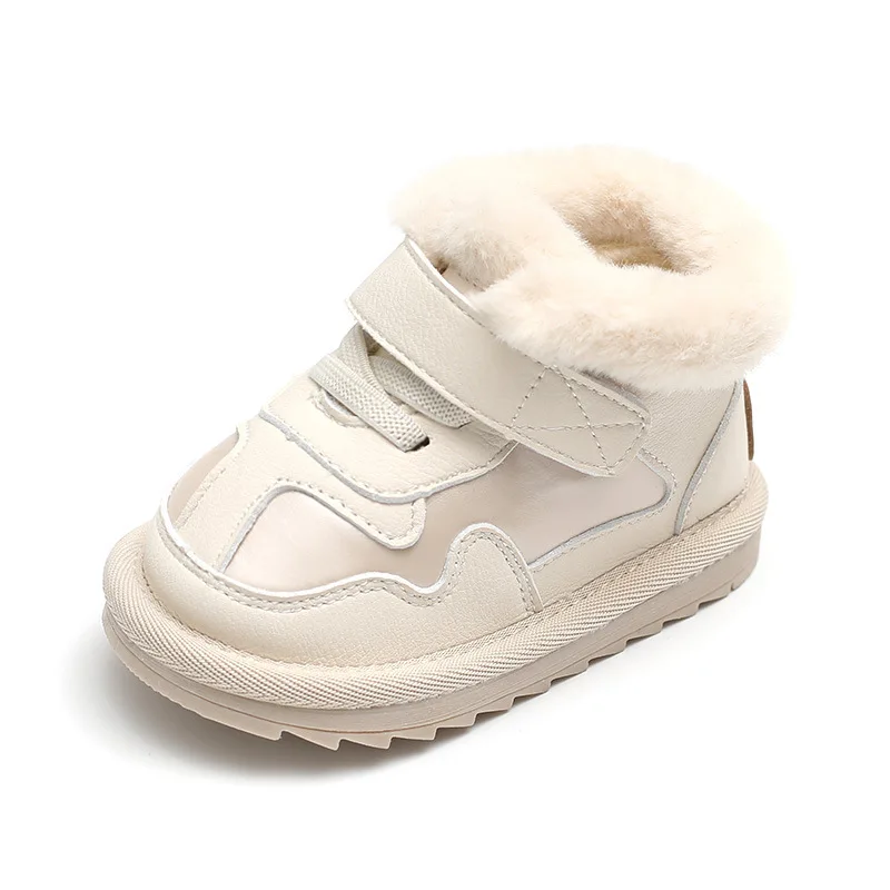 Toddler Shoes Winter Baby Snow Boots Warm New 2022 Winter Boots Fashion Outdoor Non-slip First Walkers  SHG039