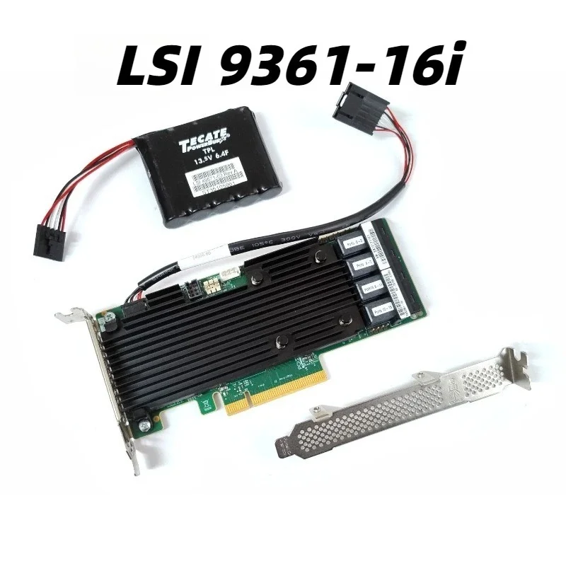 

Контроллер RAID LSI MegaRAID 9361-16i, 16 портов PCIe x8 3.0 12G, 2 ГБ кэш-памяти
