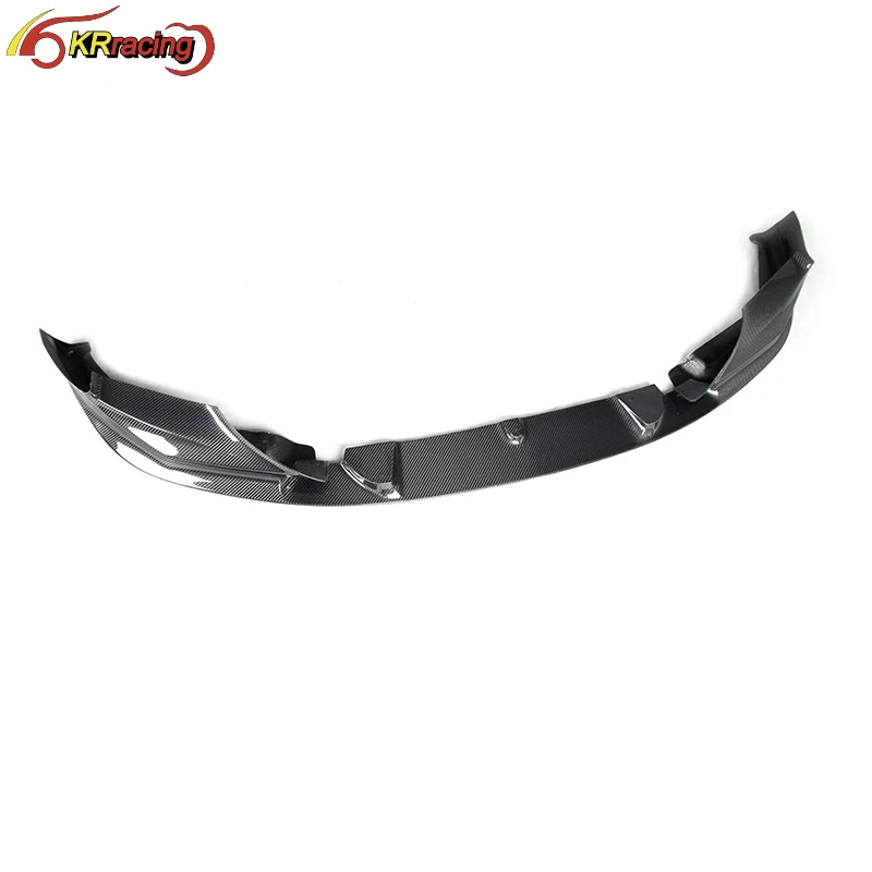 3D Design Style Carbon Fiber Front Bumper Lip For BMW 5 Series G30 G38 M5 F90 2018-2019