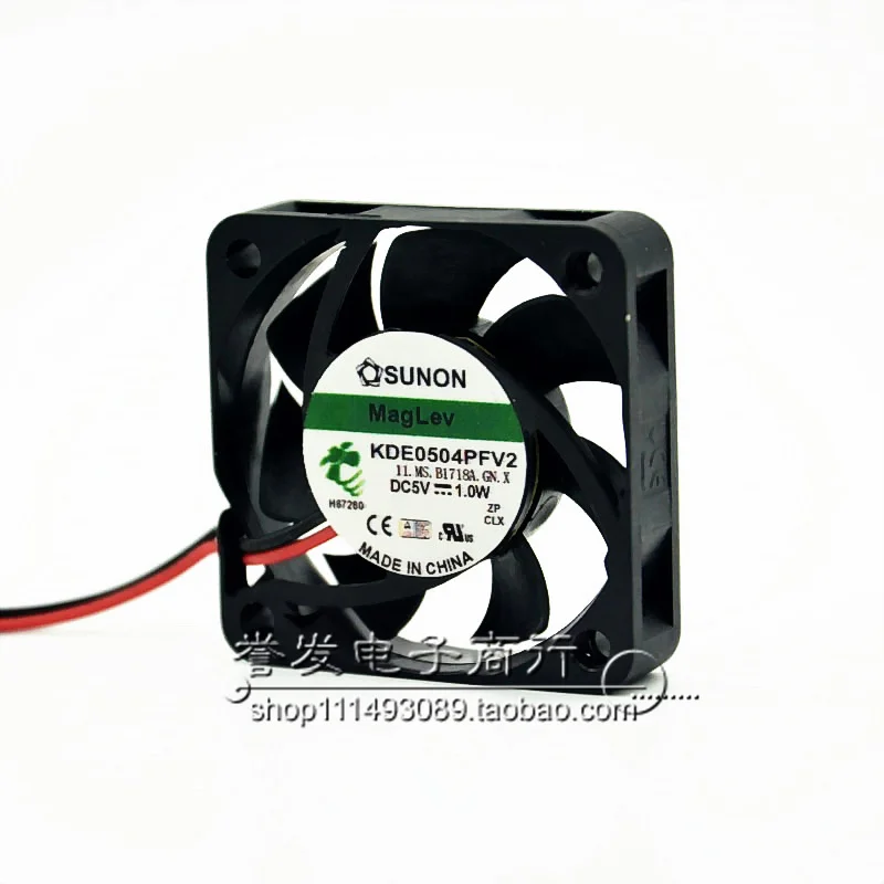 NIEUWE ORIGINELE KDE0504PFV2 5 V 1.0 W 4010 40x40x10mm KOELVENTILATOR RADIATOR