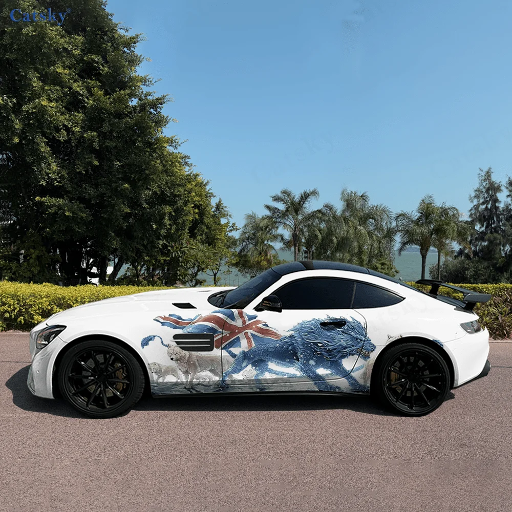 

Доминантные тигровые волки, автомобильные виниловые наклейки, самоклеящаяся наклейка из ПВХ, подходит для грузовиков, внедорожников, украшения, автоаксессуары, подарок