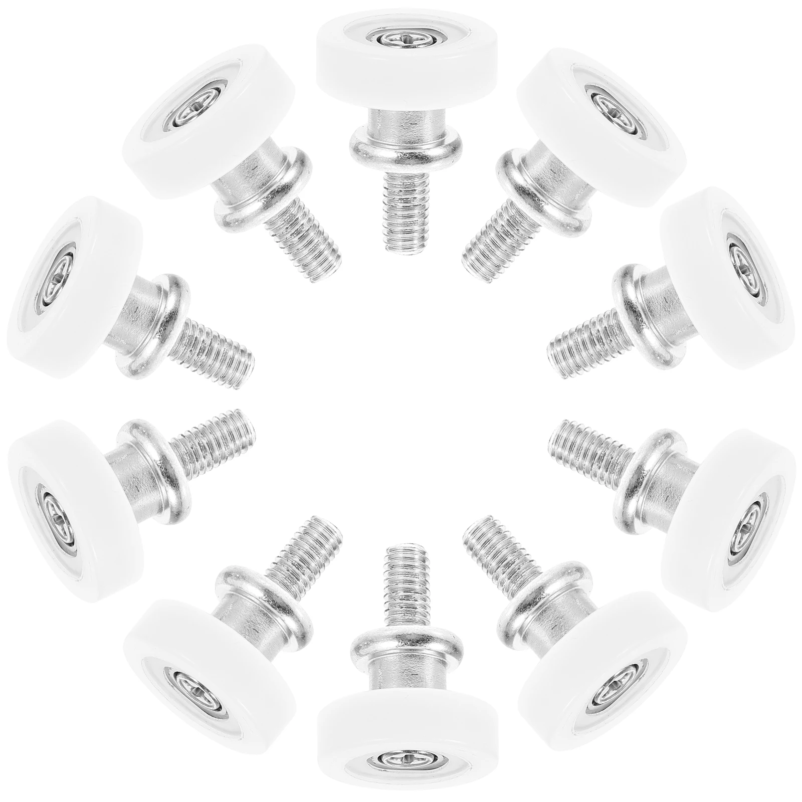 

10pcs Sliding Door Rollers Bearing Pulley Sturdy Material Fridge Wheels Refrigerator Parts Small Friction Smooth Sliding