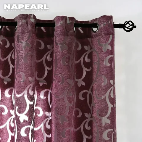 NAPEARL Полупрозрачные шторы из полиэстера для легкой драпировки — фото модели