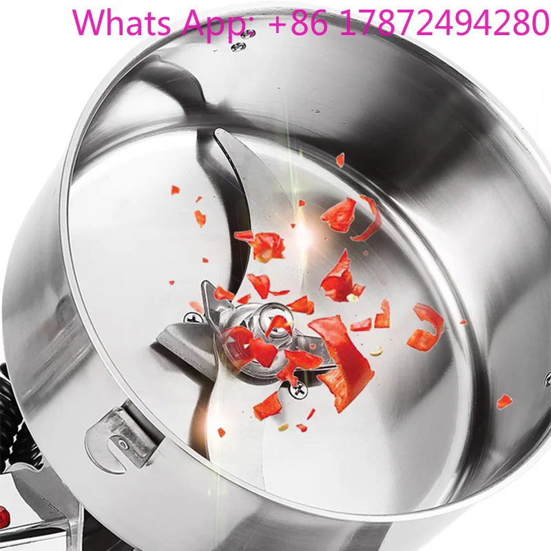 Commercial Powder Grinder Mixer Crusher High-speed Medicine Miling Machine Ultra-fine Powder Crusher Grains Grinding Machine