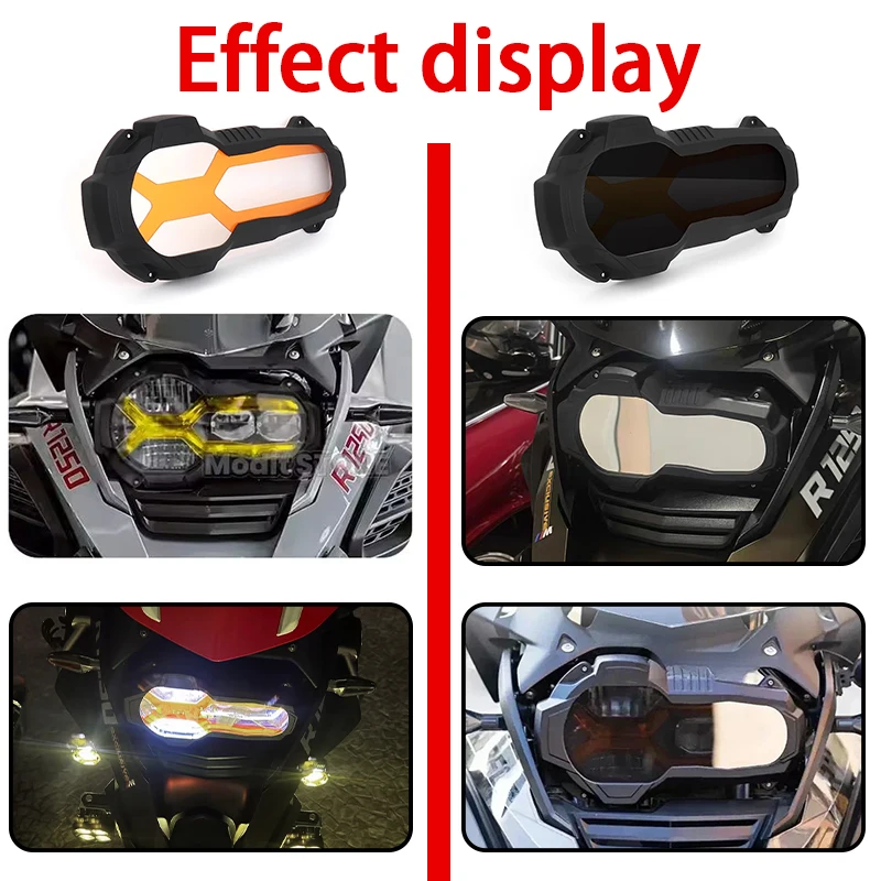 For BMW R1200GS R1250GS LC ADV R 1250 1200 GS adventure GSA 2014- 2023 2024 Motorcycle NEW Headlight Guard Protector Lens Cover