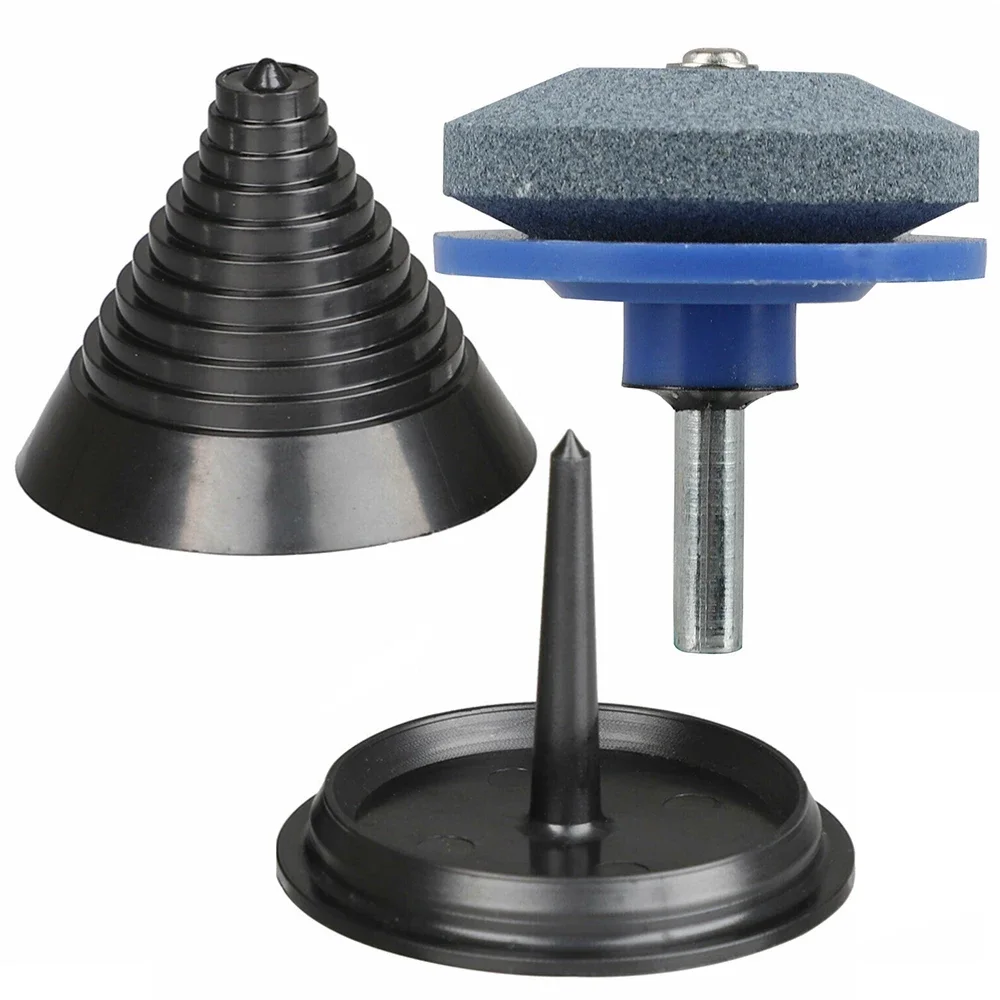 Garden Blade Balancer Tools Tractor Balancer & Sharpener For Lawn Mower Mower Blade Practical to use Safe Useful ABS