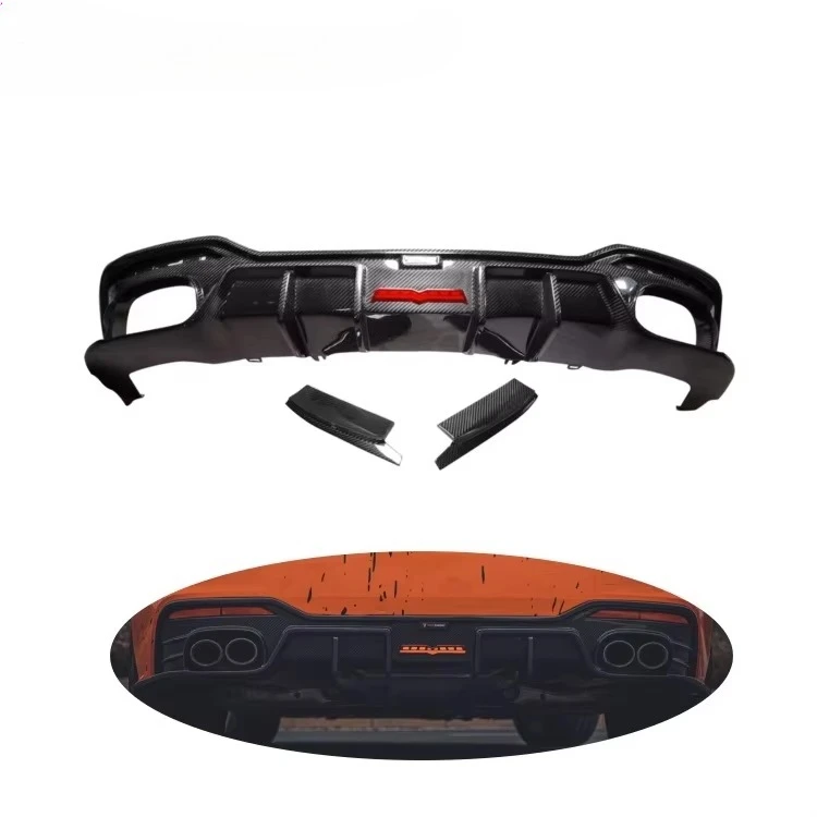 

Original Design Dry Carbon Fiber A5 S5 Rear Lip Diffuser Rear Bumper Lip Spoiler for A5 S5 B9 PA 2020-2023customcustom