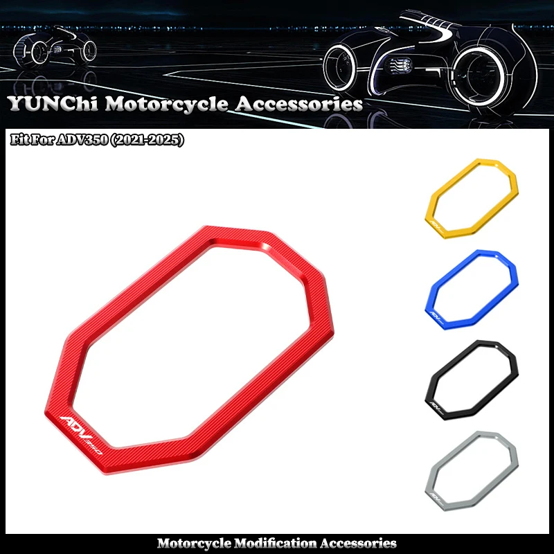 Fit For HONDA ADV350 ADV 350 2021-2025 Decorative Shell Exhaust Tip Cover Muffler Tail End Anti Collision Cover Slip on