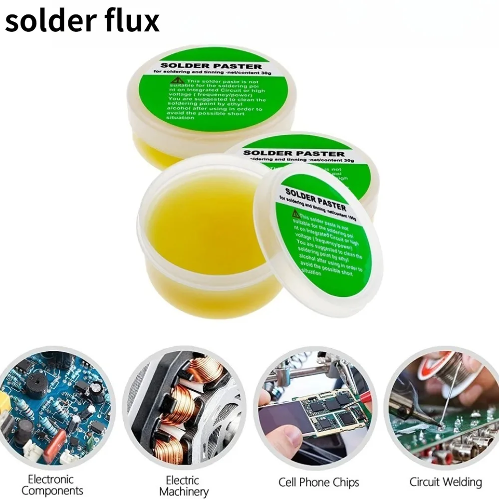 

New Solder Flux Paste for Lead-Free Electronics Soldering Rosin Flux DIY Soldering 20g 30g 50g 100g