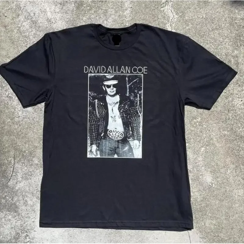 David Allan Coe T Shirt Size Classic New