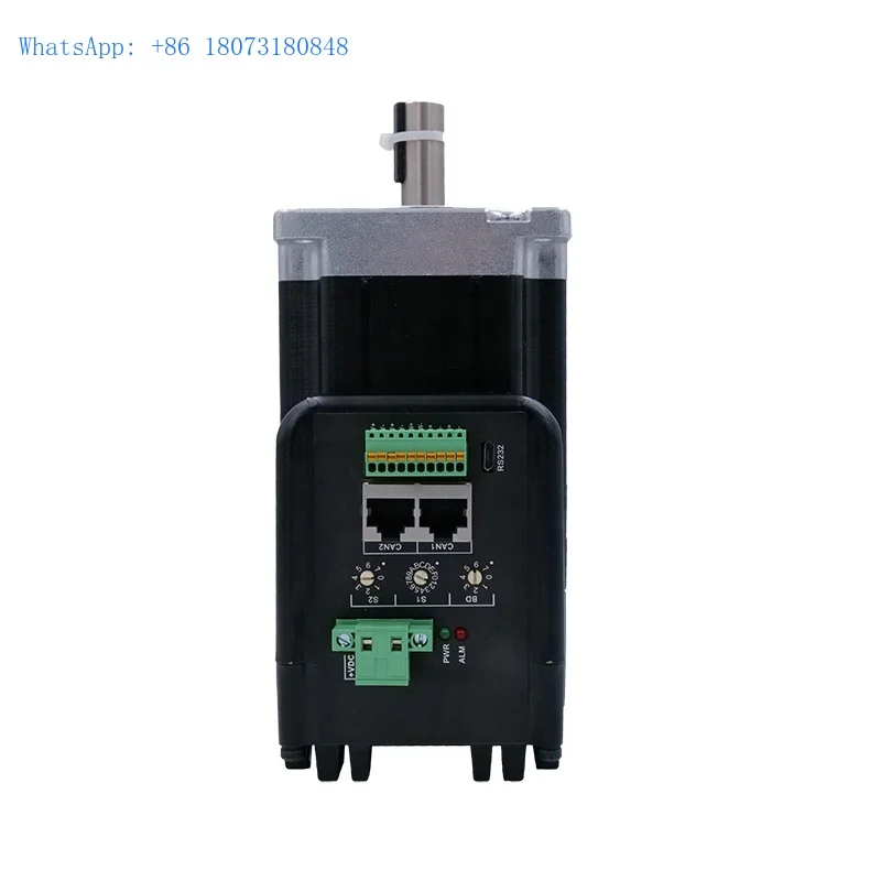 iHSV86-30-44-48-RC 440W 48VDC 3000rpm 1.27nm Encoder 1000 Line RS485 CAN Integrated Servo Motor