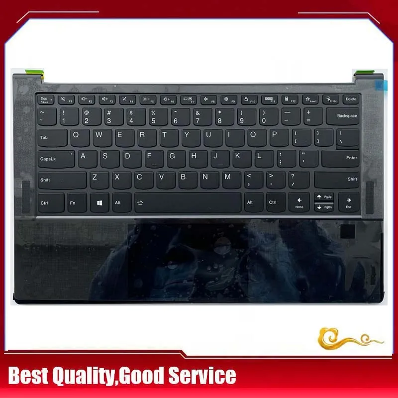 

YUEBEISHENG New/org For Lenovo Lenovo Yoga Slim 9-14ITL05 Palmrest US keyboard upper cover Touchpad backlight 5CB1B39046