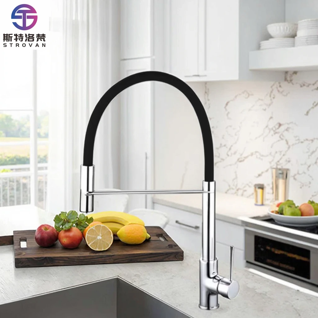

Premium Brass Construction Corrosion Resistant Commercial Kitchen Faucet for Easy Cleaning Lasting Shine