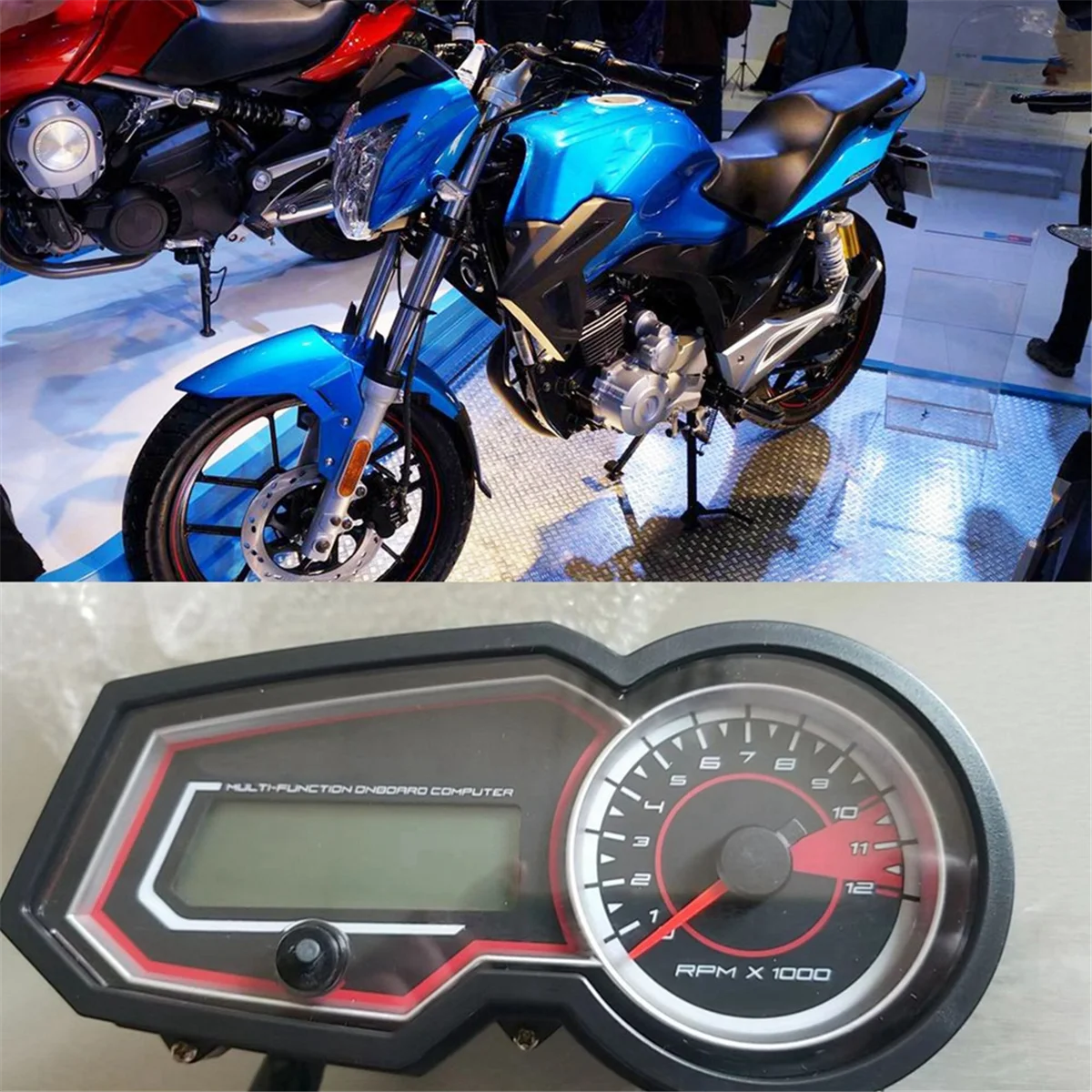 Classic For PIAGGIO Speedometer Odometer Tachometer for Piaggio Robinson BYQ125-8 VENTO Motor Accessor