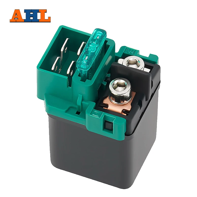 AHL Motorcycle Starter Solenoid Relay For KAWASAKI ER650 ER-6N & EX650 NINJA 650 650R 2006 2007 2008 ZX1200 NINJA ZZR1200