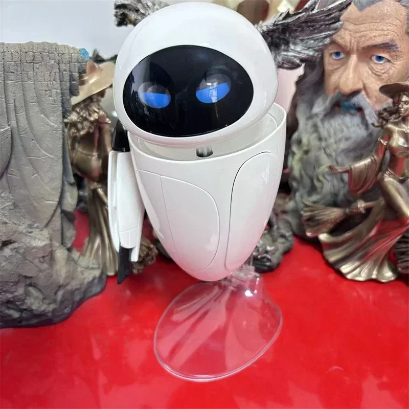 19cm WALL·E Transformujący się w Pudełko Robot Zabawka Może się Transformować w Pudełko Transformujący się WALL·E Eva Para Filmowe Gadżety