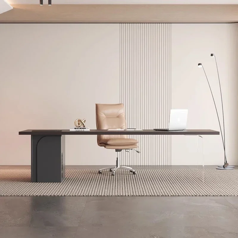 Escritorio de oficina minimalista, mesas de juegos, escritorios para conferencias, escritorio de oficina, organizador de mesa portátil, recepción, Tavolino, muebles de moda