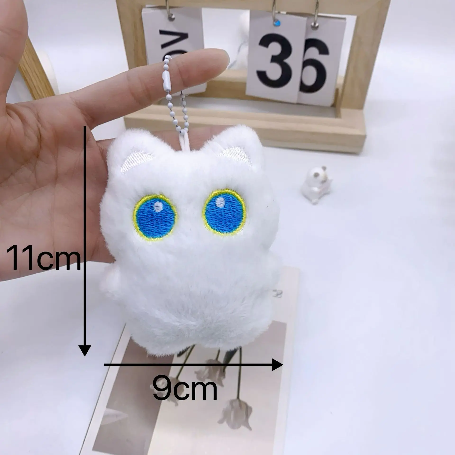 جديد. عيون كبيرة القط الأسود الضغط قلادة صغيرة أفخم دمية لطيف القط الأسود ألعاب من نسيج مخملي الذكور والإناث هدية عيد ميلاد دمية