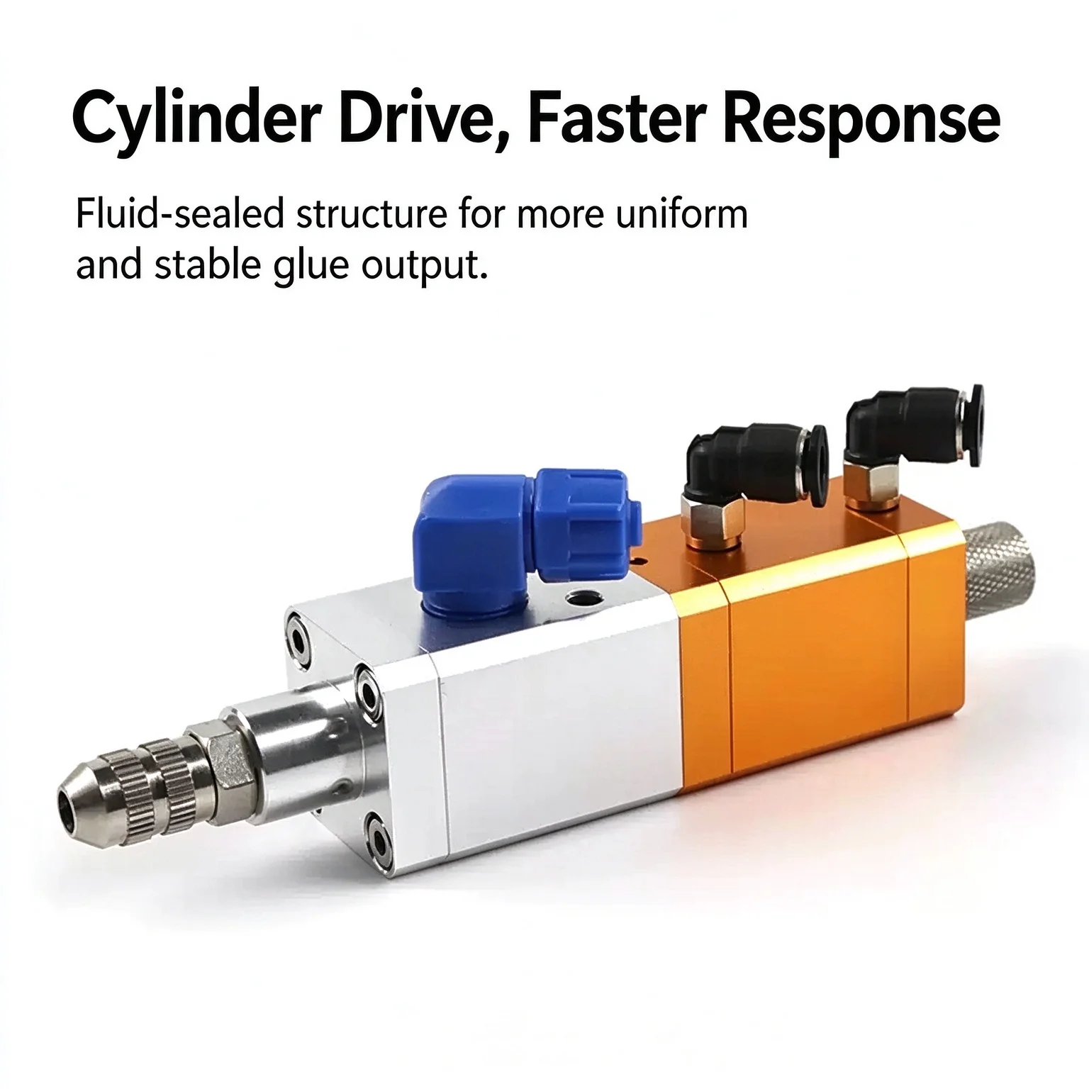 SY-31 Pneumatic Glue Dispensing Machine Precision Backsuction High Viscosity Anti Drip Silicone UV Glue Valve for Precision Adhe