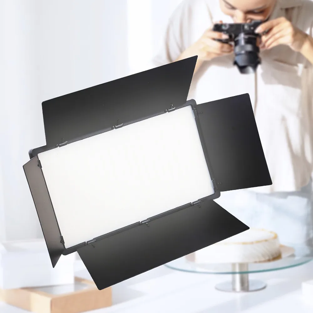 Led-800 Led Video Light Panel Bi-Color 3200-5600K Photography Lighting Panel On Camera Photo Studio Fill Lamp For Youtube Vlog