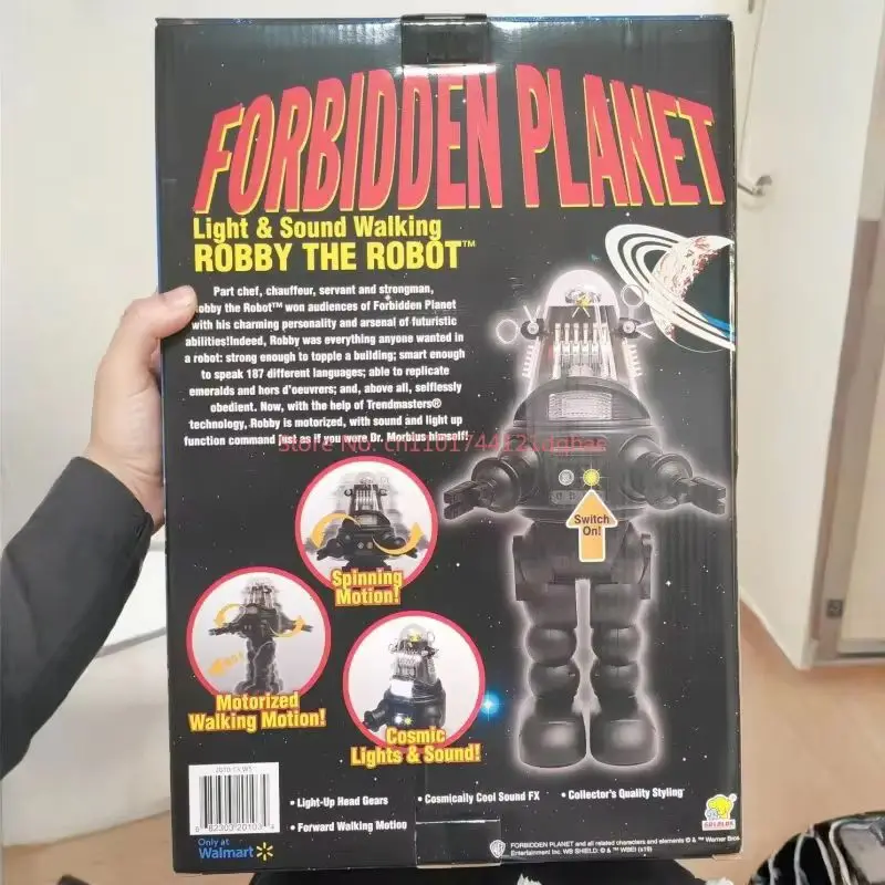 Na Stanie Robot Robbie z Forbidden Planet Model Zabawka Zestaw Pudełkowy Kreatywna Personalizowana Ozdoba Kolekcjonerska Figurka Akcji Prezent Urodzinowy