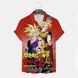 Camisas grandes Goku masculinas, streetwear de verão, camiseta infantil, roupas de anime de alta qualidade, presente da tendência, roupas Y2k, 2024