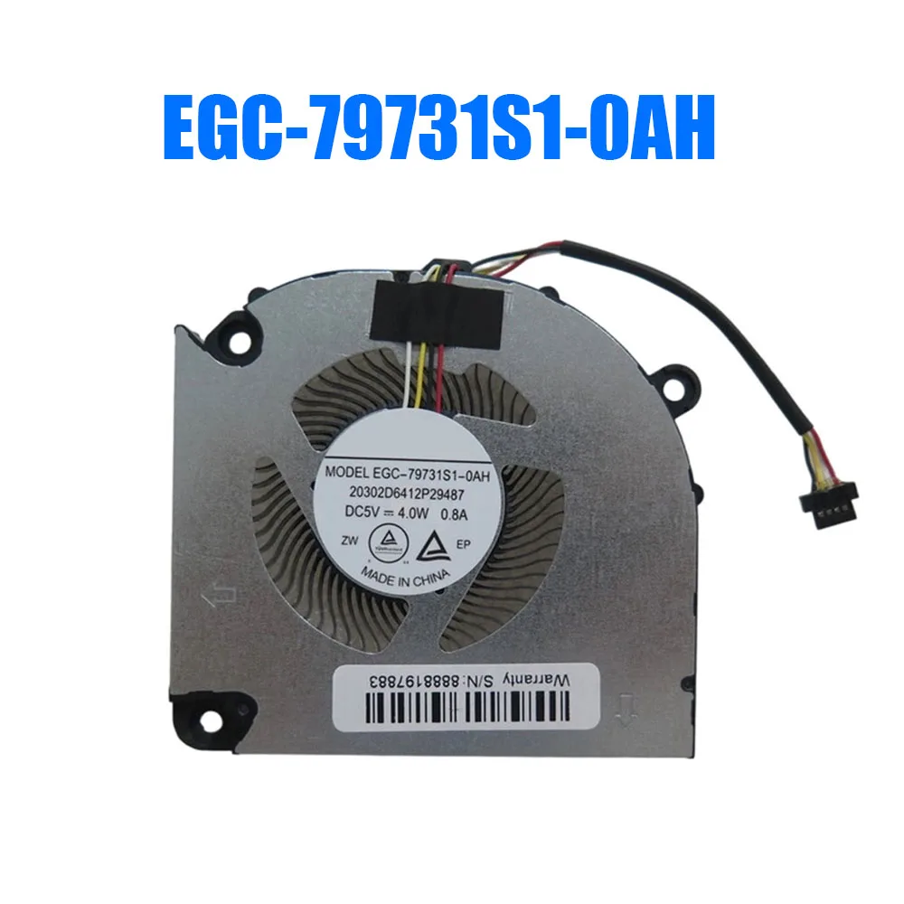 EGC-79731S1-0AH 20302D6412P29487 EGC-85071S1-0AH 20302D6412P29488 DC5V 4.8W 0.8A 4PIN 4Lines Laptop CPU GPU Fan New