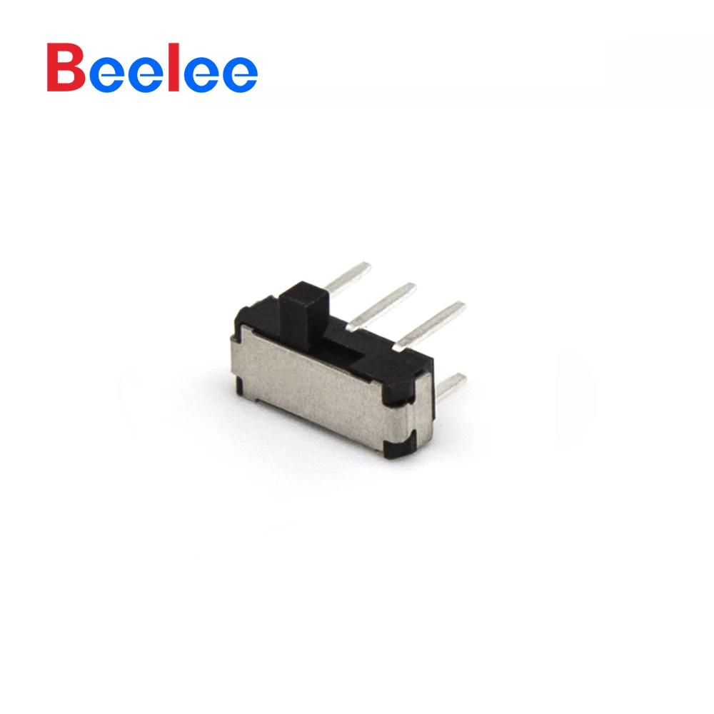 500PCS Hot Sales Mini Size Low-profile 3 Way Slide Switch