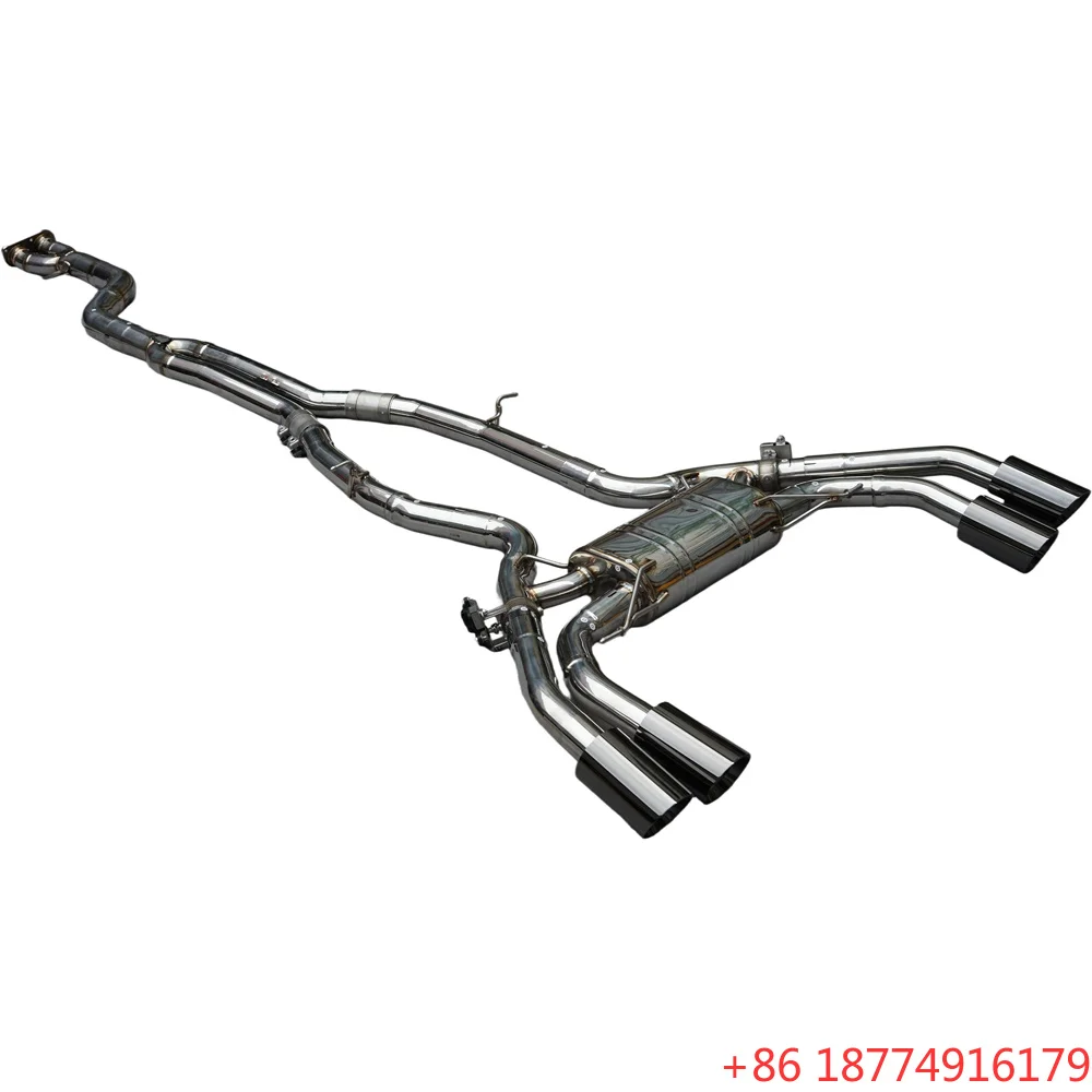 

Factory Custom OEM Tuning SS304 Exhaust System for X3m/x4m F97/f98 3.0t 2016-- Catback Valved Muffler Exhaust Pipes