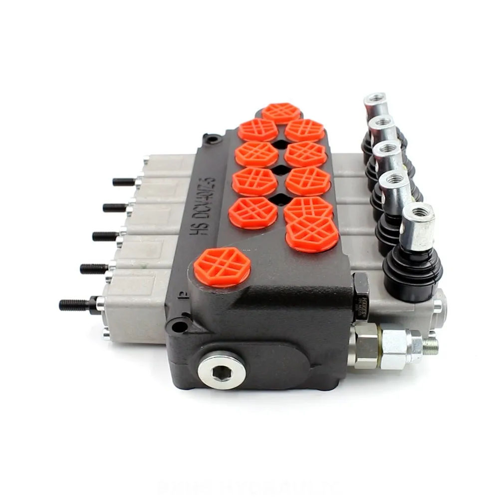DCV40Z Manual 5 Spool Monoblock Directional Valve | Manufacturer & Supplier