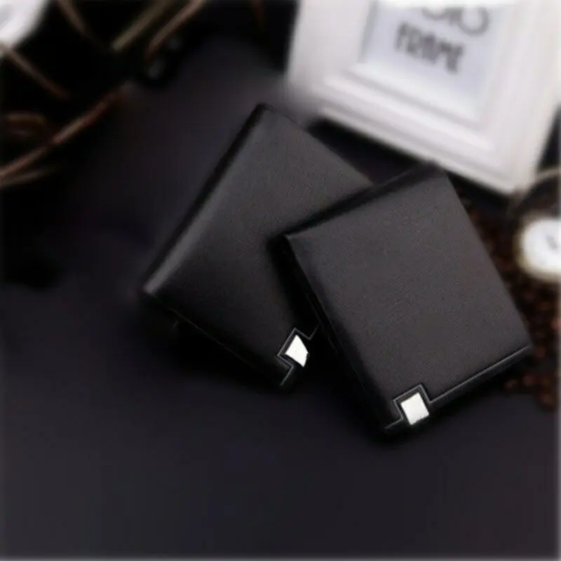 

Men's PU Leather Wallet Bag Money Card&ID Holders Clamp Purse Cash Clip Billfold Vintage Purse Card Wallet Men Women Card Holder
