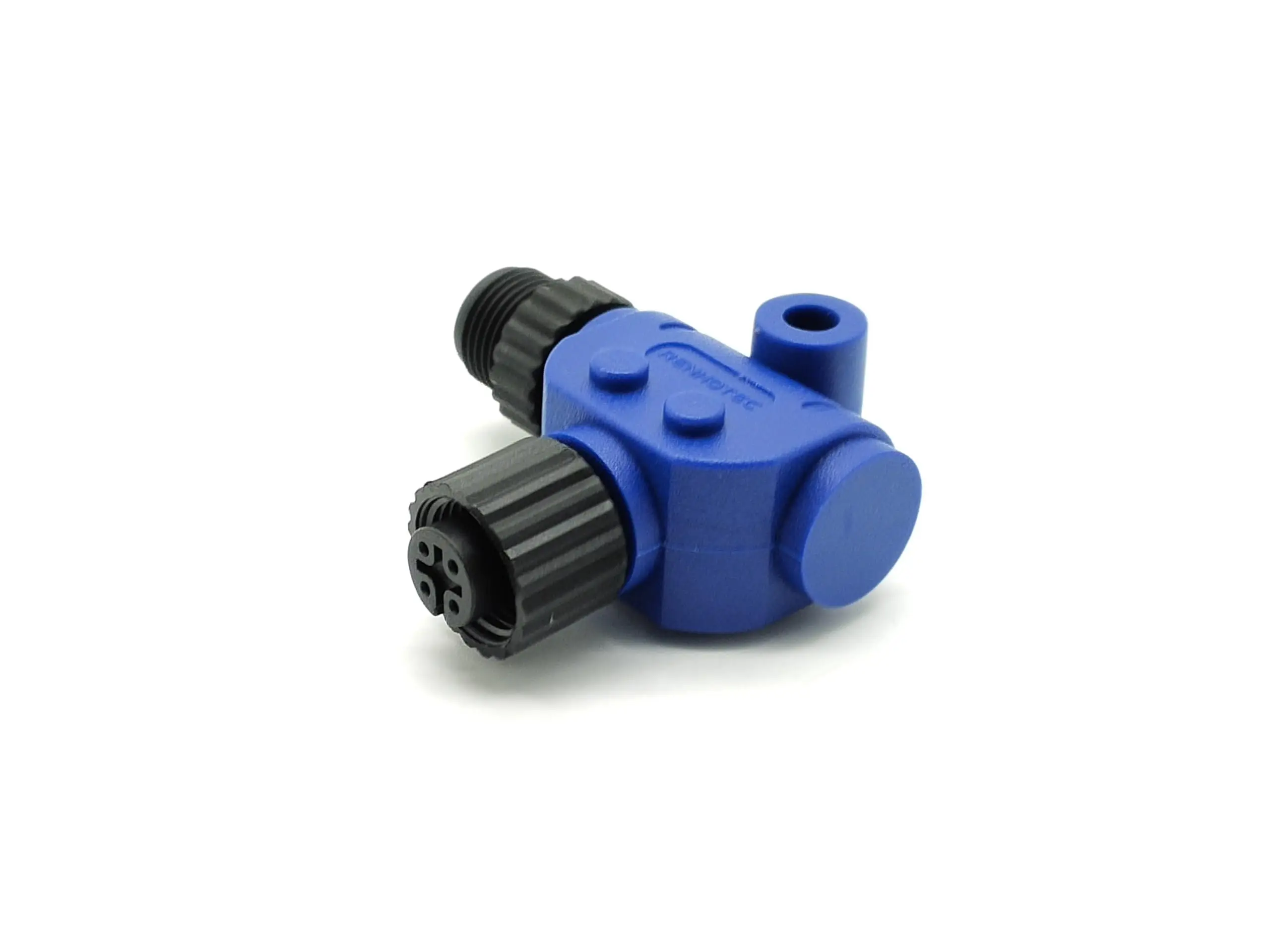 NMEA 2000 Compatible M12 Male 5 Pin to Female 5 Pin Connector L Type Right Angle
