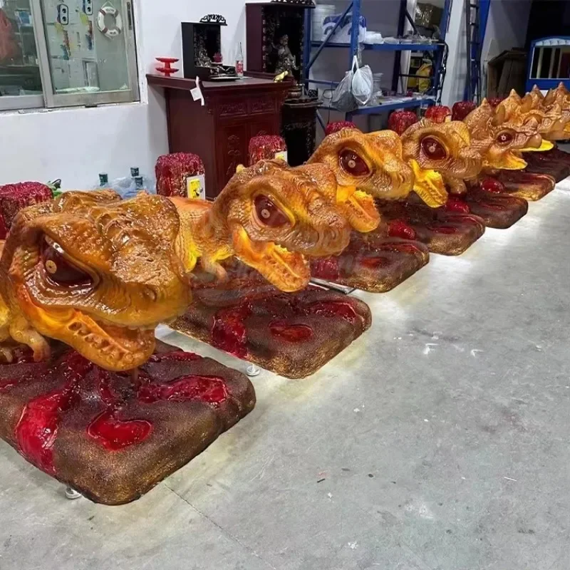The latest dinosaur electric bumper car