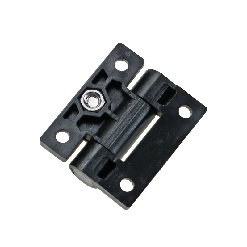5pcs Black Damping Hinge for Industrial Equipment Cabinet Doors Plastic Folding Sheet Metal Work Suitable for Sheet Metal Work
