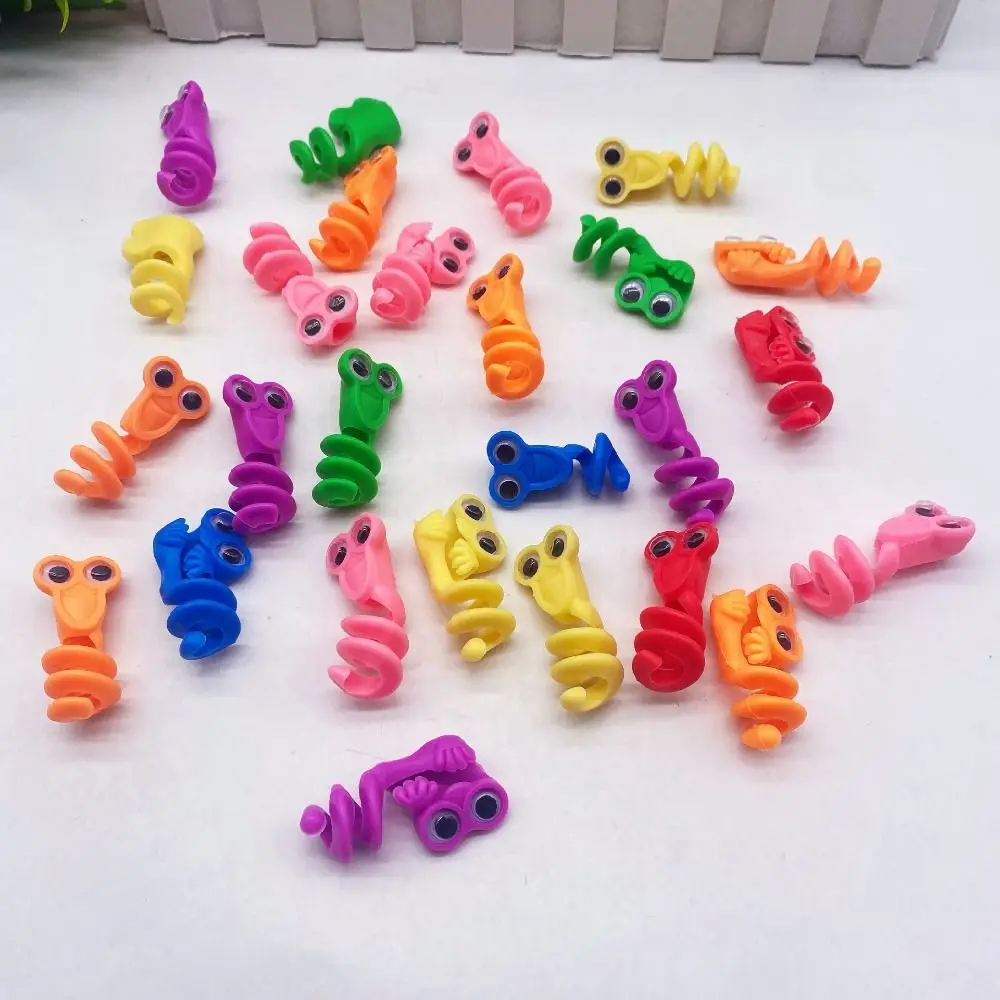 Cartoon Soft Rubber Pen Cap Cute Design 10 Pieces Set Pencil Cover Sensory Toys Students Use