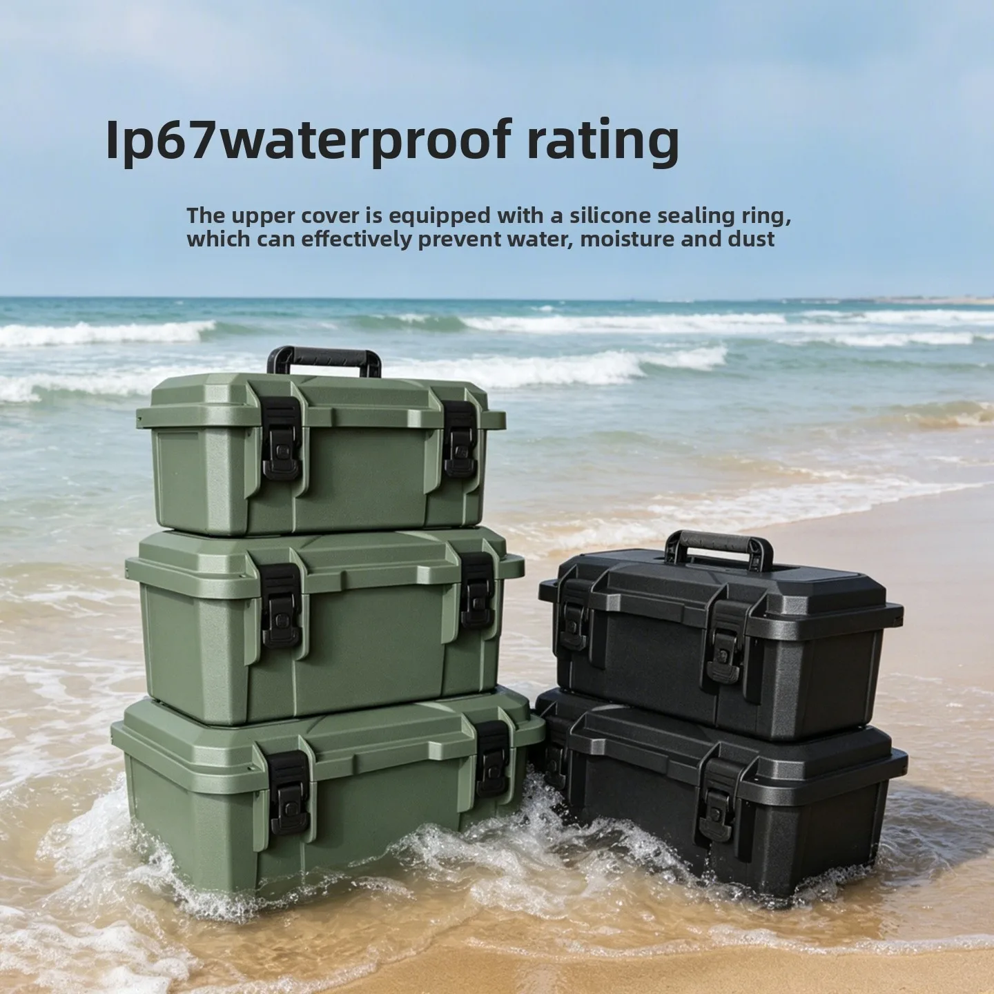Multi Purpose Large Capacity With Password lock Hardware Toolbox, Car Repair Suitcase, Thickened Storage Box, Storage Box