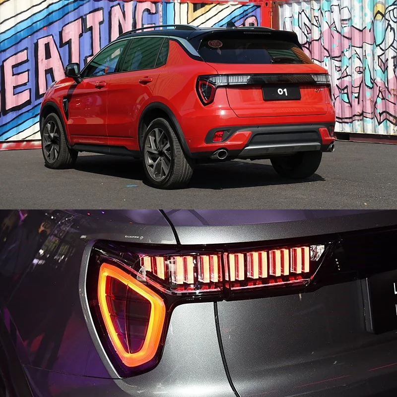 LED For GEELY LYNK&CO 01 Taillight Brake Light Rear bumper taillamps tail light Assembly