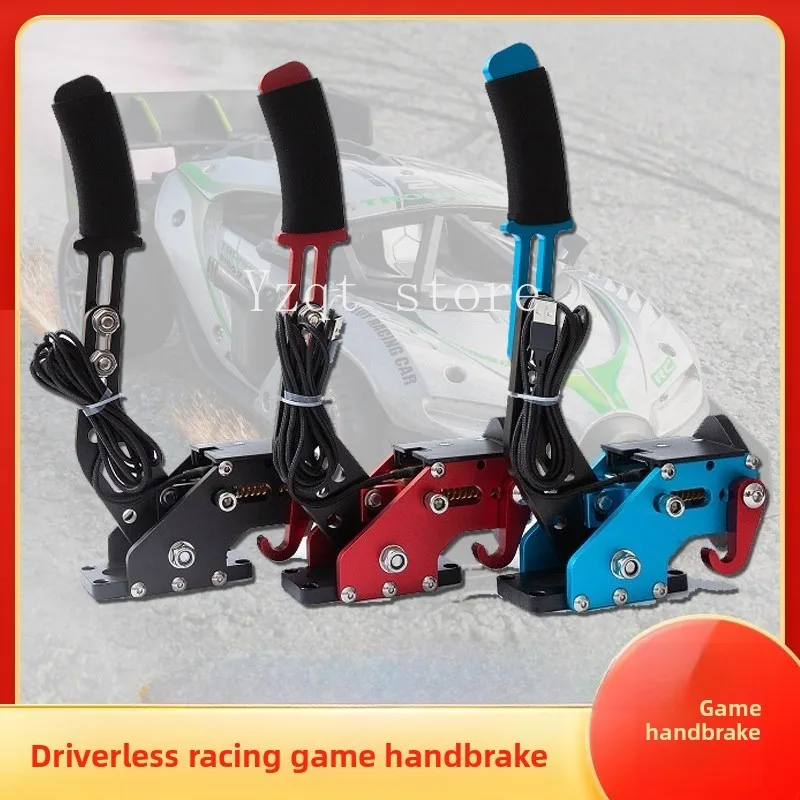Racing emulator game linear USB handbrake drift pull