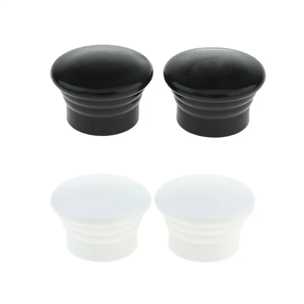 2Piece Window Curtain Rod End Caps Finials Head for Dia 1.1