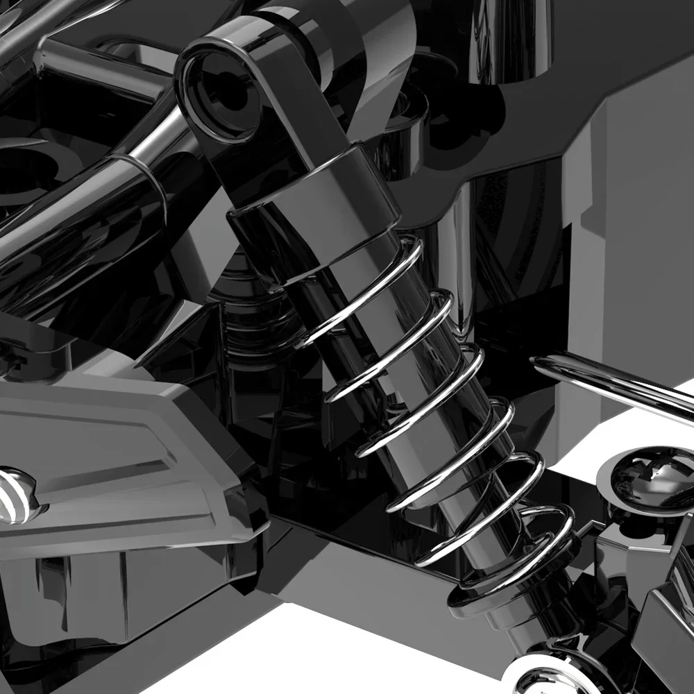 รถบังคับวิทยุ JJRC Q105 ขนาด 1:18 ความเร็ว 20 กม./ชม. 2.4GHz มอเตอร์คู่ขับเคลื่อน ปีนป่ายได้ พร้อมไฟ LED รถออฟโรด ดริฟท์ รถบรรทุกมอนสเตอร์ ของเล่น