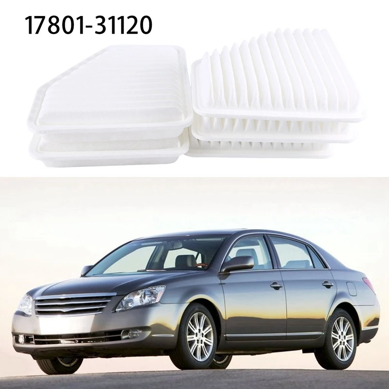 عناصر فلتر الهواء المقصورة المحرك ، تويوتا كامري فينزا Rav4 فيبي سليل XB TC 17801-31120 ، 87139-07010 ، CA10169 استبدال ، 5 قطعة #2