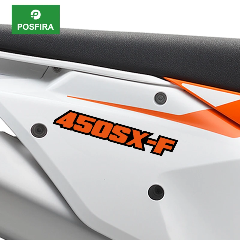 POSFIRA Motorcycle Swingarm Sticker Vinyl Decals for KTM 450 SXF SXF450 2012-2026 2025 2024 2023 2022 2021 Swing Arm Accessories