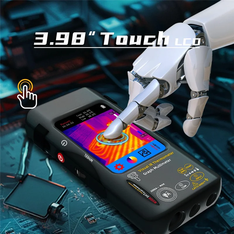 

B04B-Thermal Imaging Camera Multimeter 320X320 IR Resolution For Electrical Inspection Electronic
