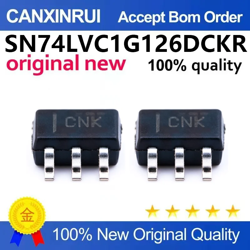 （5pcs-100pcs）Original SN74LVC1G126DCKR SC-70-5 with tri state output single buffer logic chip