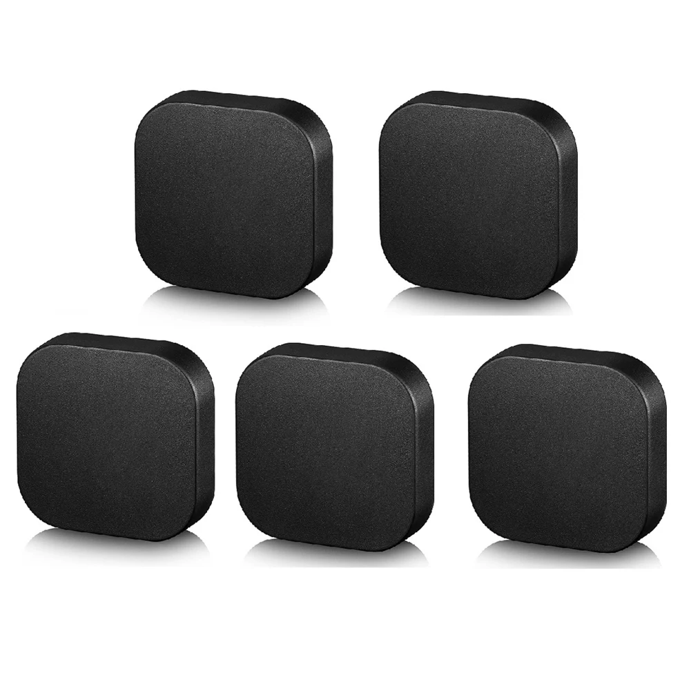 5Pcs Silicone Lens Cap for Go Pro Hero 11 10 9 Black Anti-Drop Dust Resistance Lens Cover Protector for Go Pro Hero 9