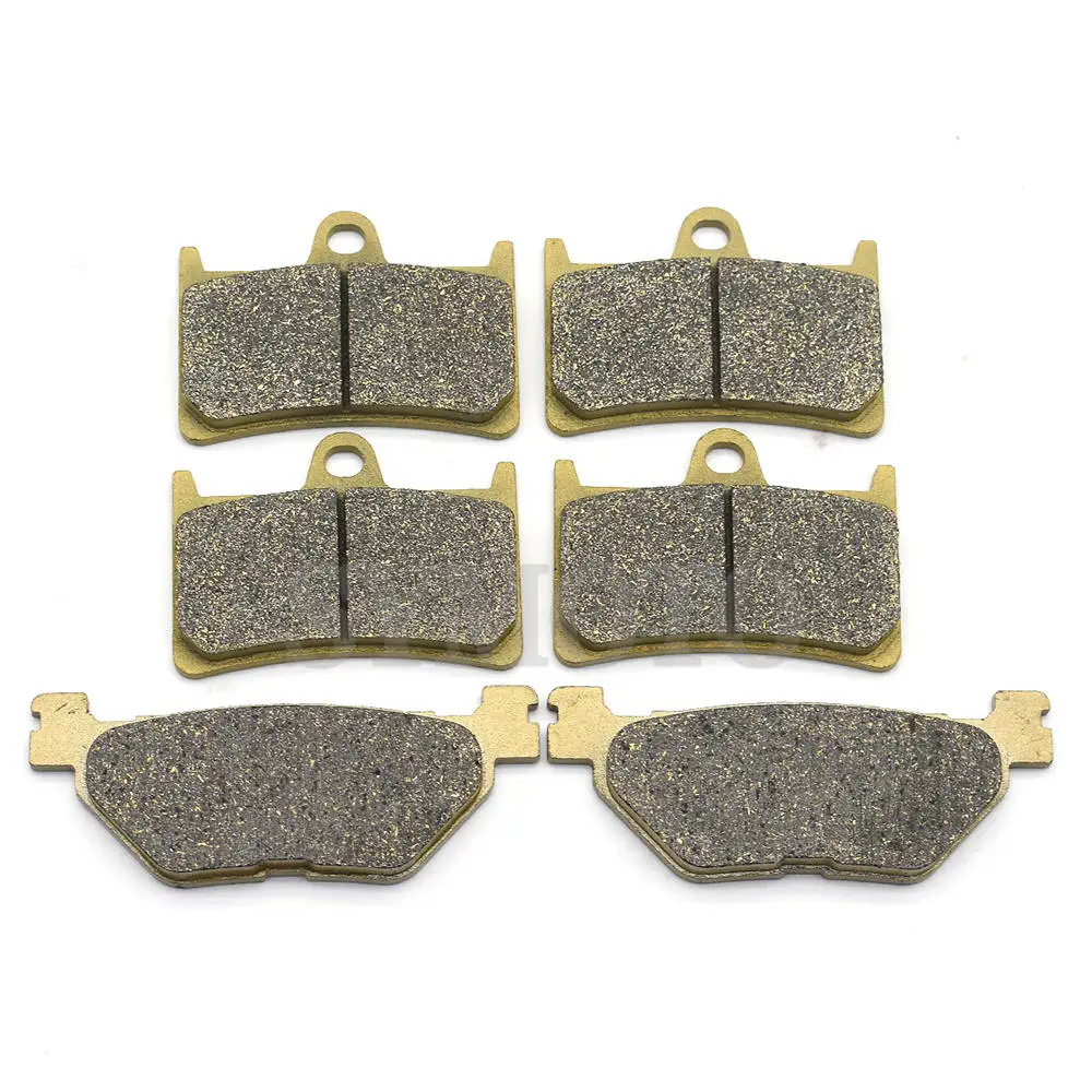 Front Rear Brake Pads For YAMAHA TDM900 TDM900A 2002-2014 XTZ1200 FJR1300 /A 2001-2005 XV1700 2002-2009 XV1900A XV1900C XV1900