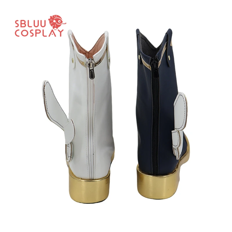 SBluuCosplay Gioco Honkai Star Rail Tribios Scarpe Cosplay Stivali su misura per feste di Halloween