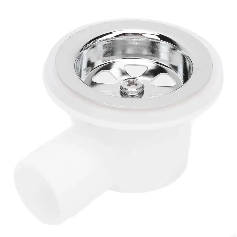 M76E Waschbecken-Abfluss-Adapter-Set, rechtwinkliger Sieb-Anschluss, Waschbecken-Abflussrohr-Adapter – Detail 5