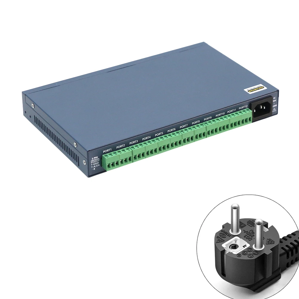 Resolume Arena/Madmapp/M5.0 Artnet Naar SPI Pixel Controller 12 Poort 12240 Pixels Controle WS2811 WS2812 DMX512 Voor Led strip Licht